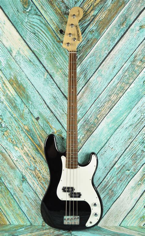 fender starcaster bass guitar.